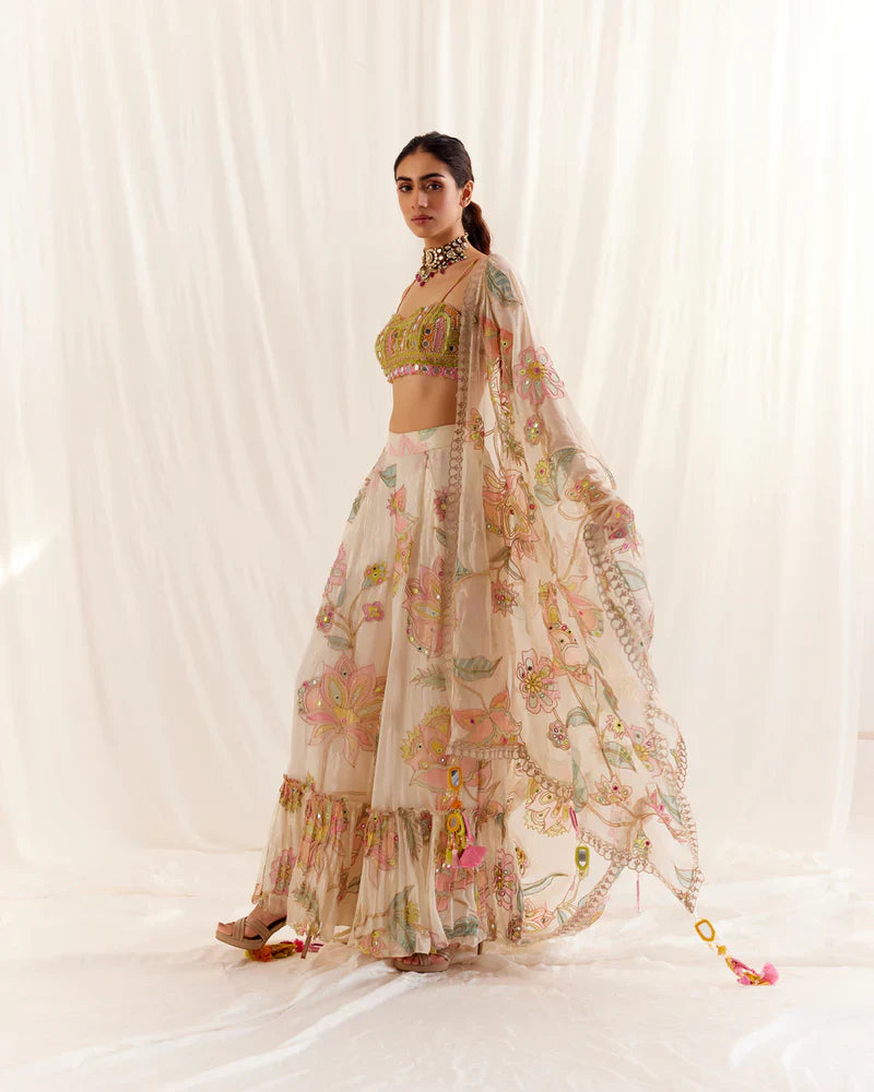 Milky Maharaja The Royal Trend in Designer Sharara Suits By MonikaNidhii